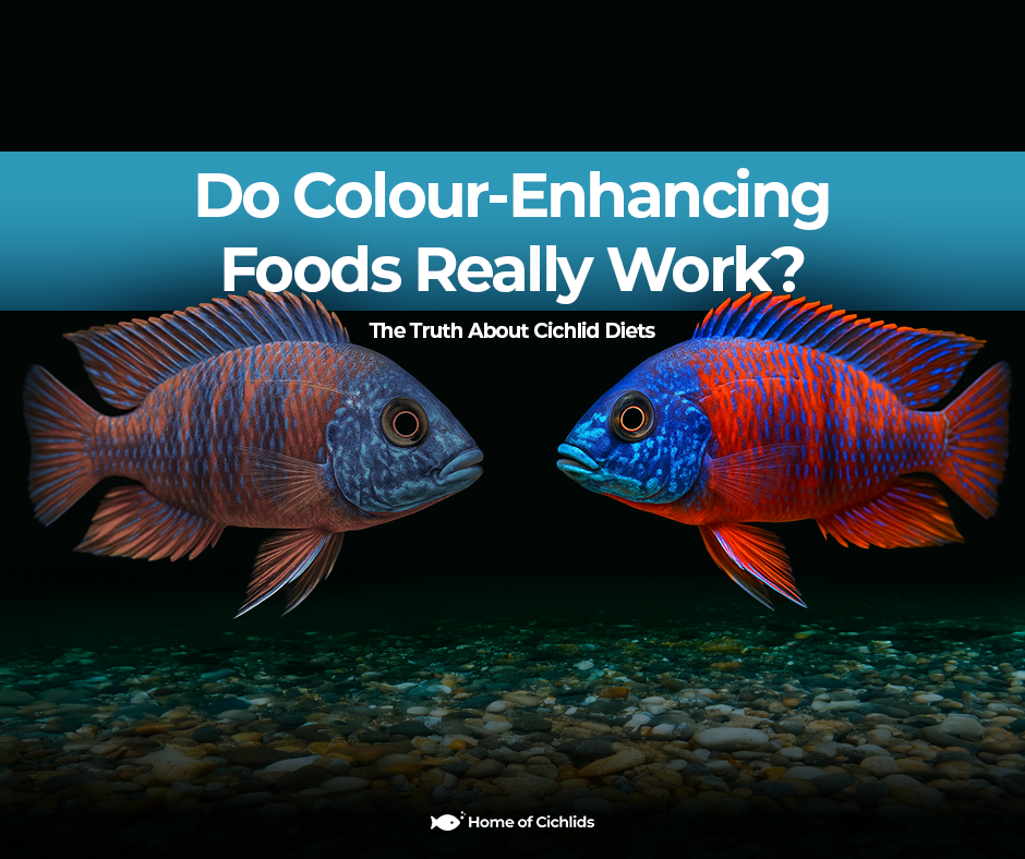 Home of Cichlids | Do Colour-Enhancing Foods Really Work? The Truth About Cichlid Diets